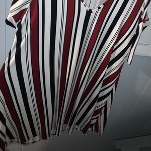 red black and white strip dress!